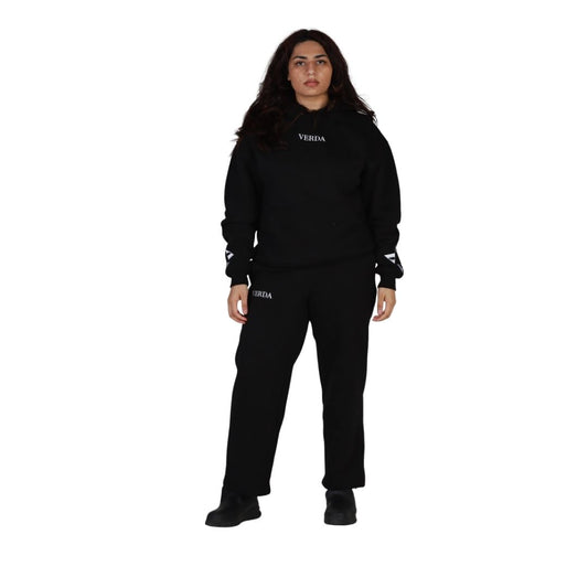 Georose Black Tracksuit | Comfortable & Stylish | Streetwear Style