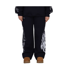 Flame origin sweatpants Navy