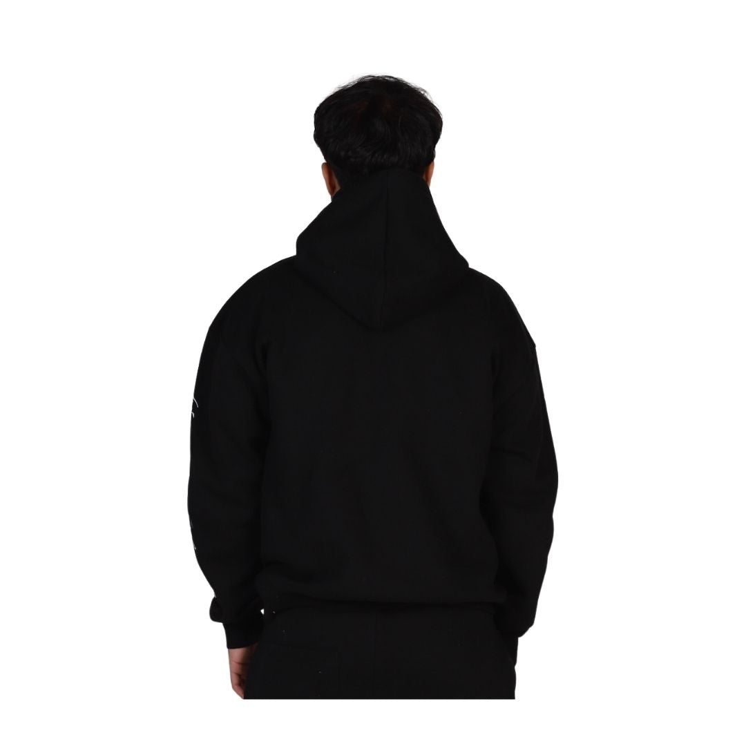 Scripted origin hoodie Black