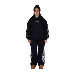 Navy Flame Tracksuit | Comfortable & Stylish | Streetwear Style