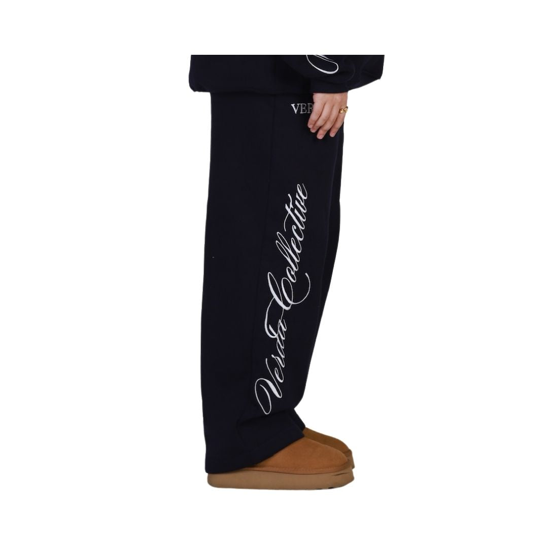 Flame origin sweatpants Navy