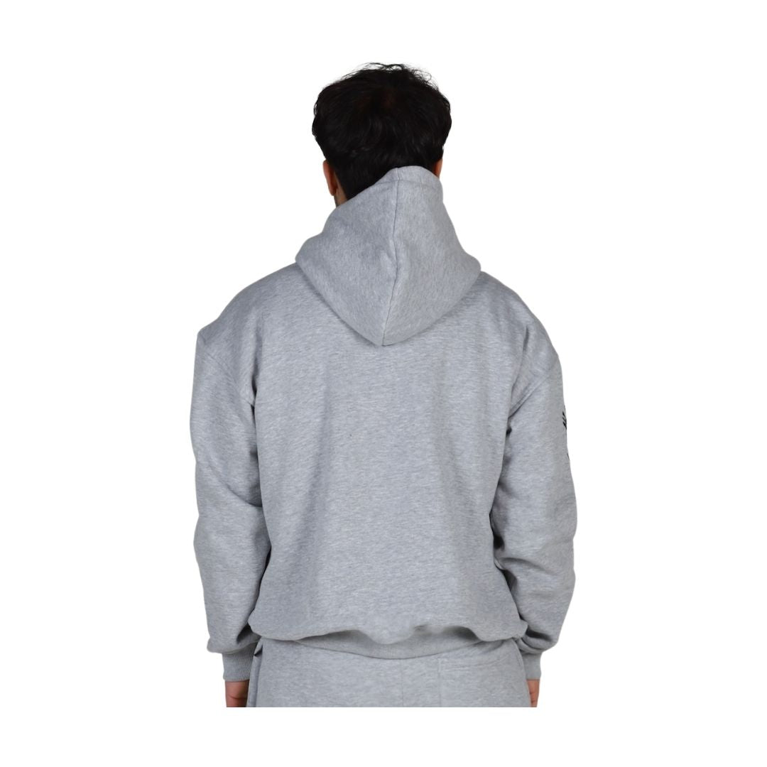 Scripted origin hoodie Grey