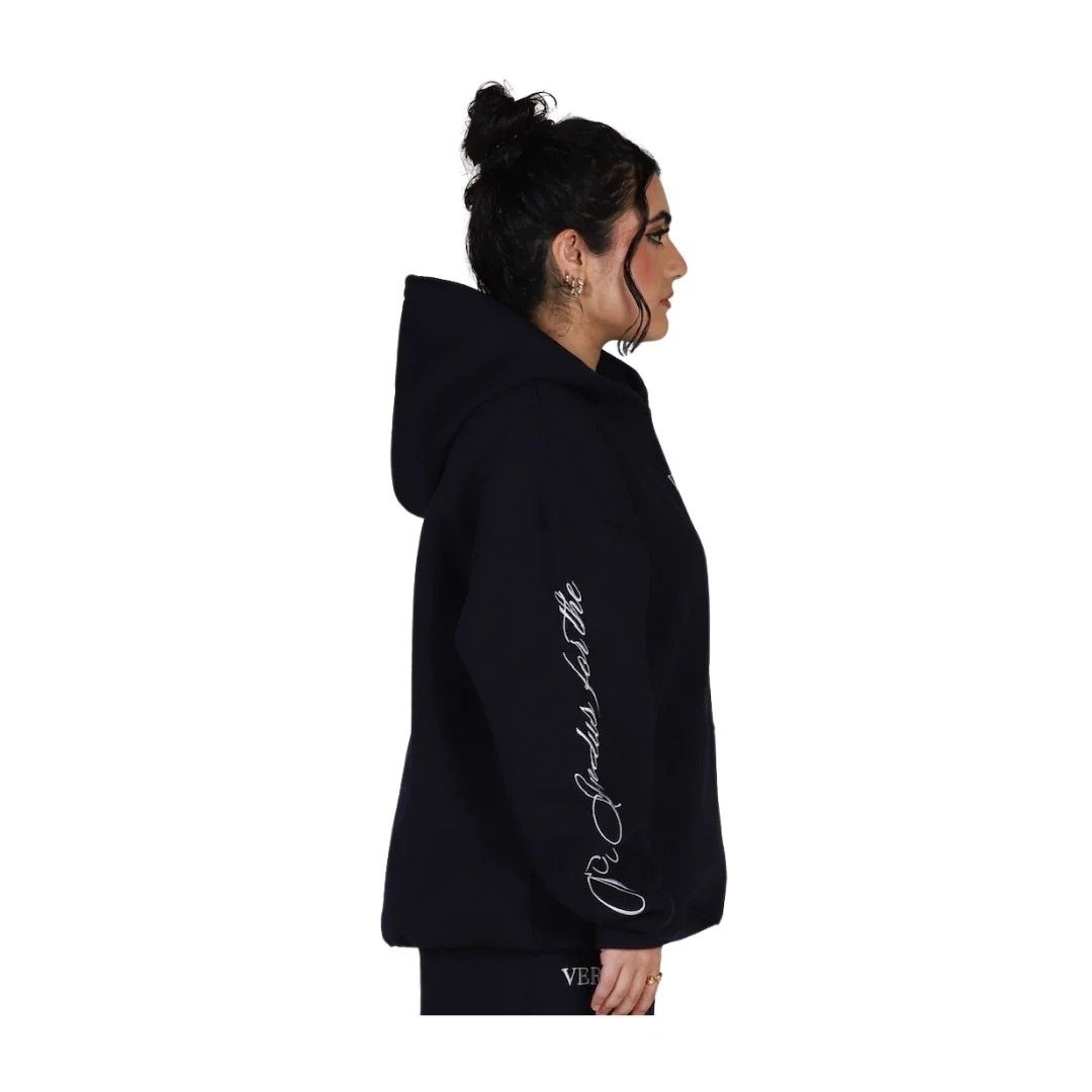 Scripted Origin Hoodie Navy | Premium Fleece Streetwear | Unisex Pullover for Everyday Comfort - Image 3