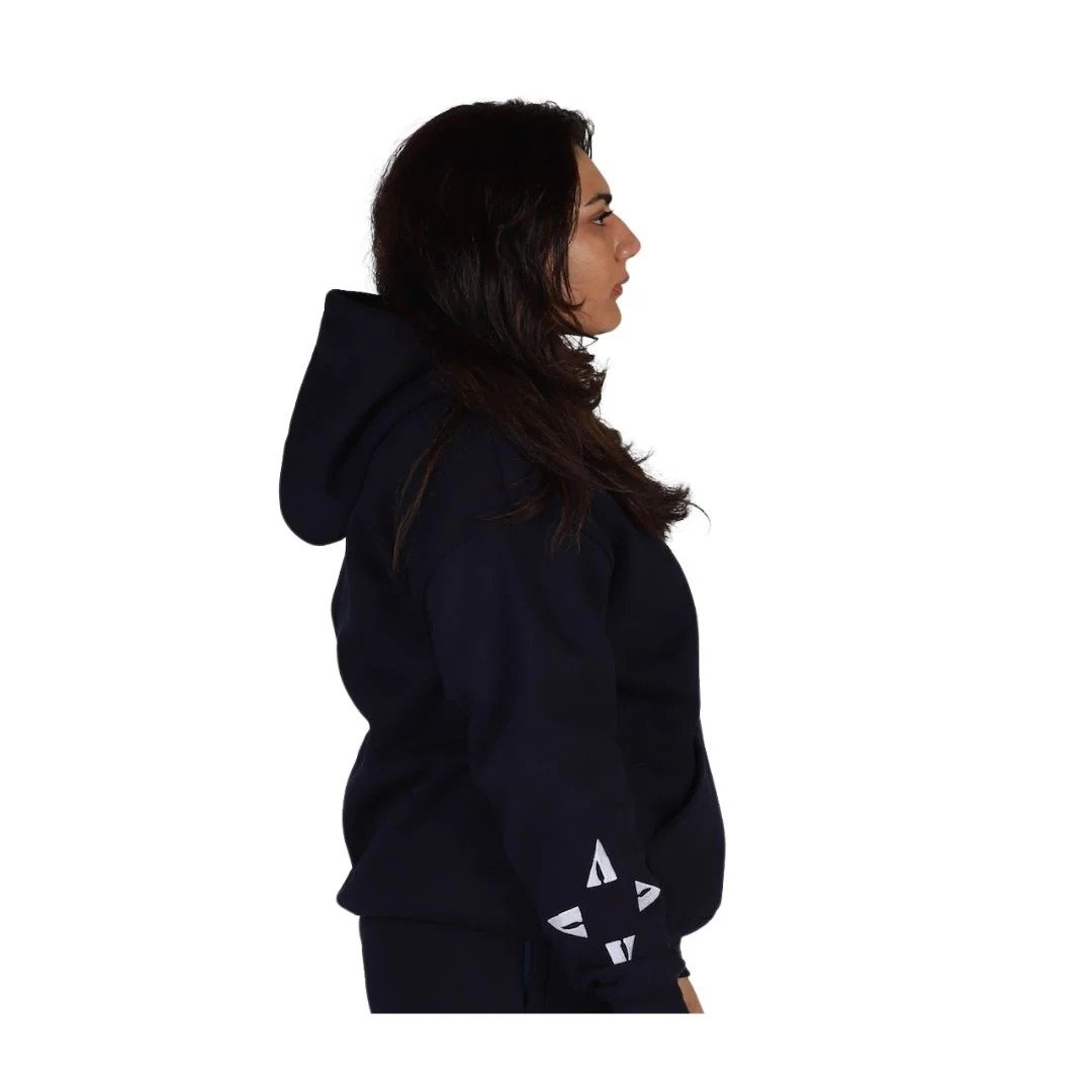 Georose Origin Hoodie Navy | Premium Fleece Streetwear | Unisex Comfortable Pullover - Image 3
