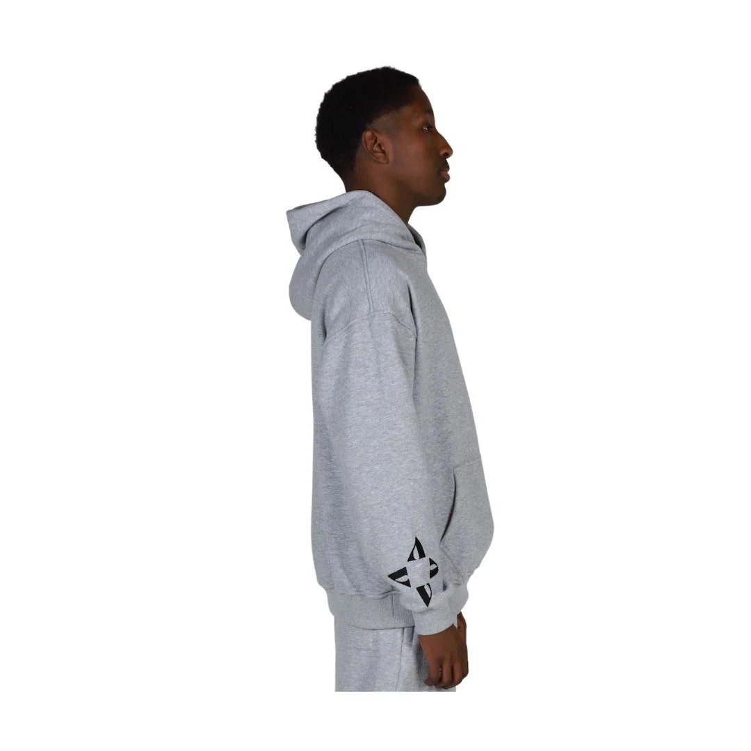 Georose Origin Hoodie Grey | Premium Fleece Streetwear | Unisex Comfortable Pullover - Image 2
