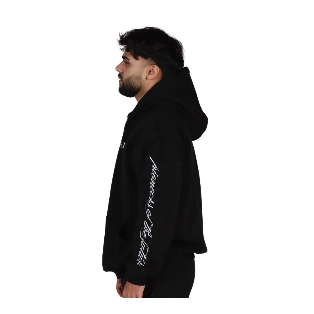 Scripted Origin Hoodie Black | Premium Fleece Streetwear | Unisex Pullover for Everyday Comfort - Image 2